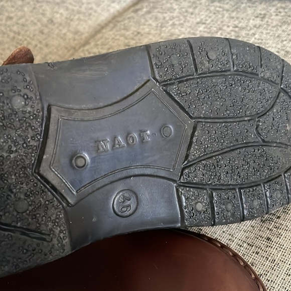 Naot Men’s Brown  Glacier Buffalo Leather  Size 46  US 13 - 13.5 main image 5